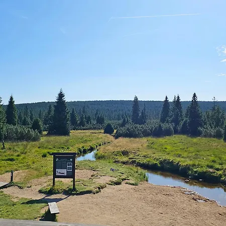Enjoyharrachov Atraktivní Klidné 3 V Centru Harrachova S Parkováním, Velkou Terasou, Wifi-wlan, Sat Zdarma, Možností Dobíjení Auta, Výhledem Do Zahrady A Na Romantický Kostelík * Harrachov