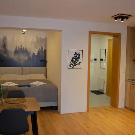 Apartment Enjoyharrachov Atraktivni Klidne 3 V Centru Harrachova S Parkovanim, Velkou Terasou, Wifi-wlan, Sat Zdarma, Moznosti Dobijeni Auta, Vyhledem Do Zahrady A Na Romanticky Kostelik *